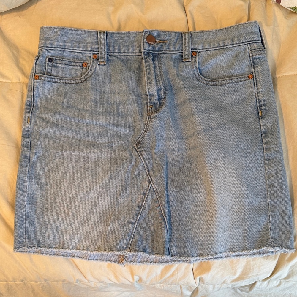 Gap Light Blue Denim Skirt